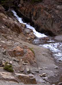 McHugh Creek waterfall