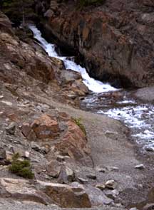 McHugh Creek waterfall