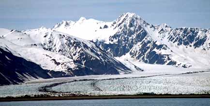 Tidewater glacier